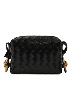 Женская сумка loop mini BOTTEGA VENETA черного цвета, арт. 736125-V2GV1 | Фото 1 (Размер: mini; Материал сплава: Проставлено; Драгоценные камни: Проставлено; Ремень/цепочка: На ремешке; Материал: Натуральная кожа)