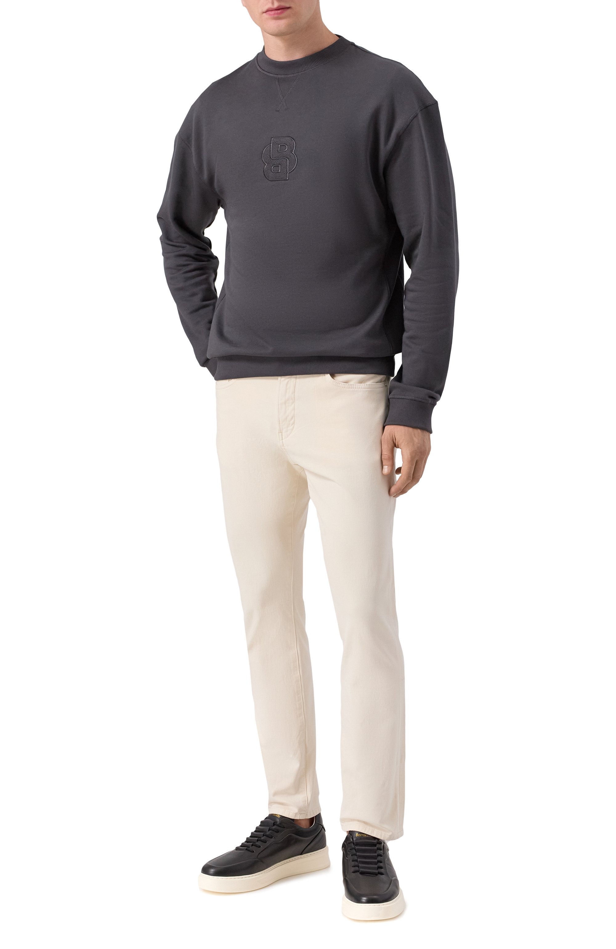 Хлопковый свитшот BOSS, арт. 50545529, фото 2