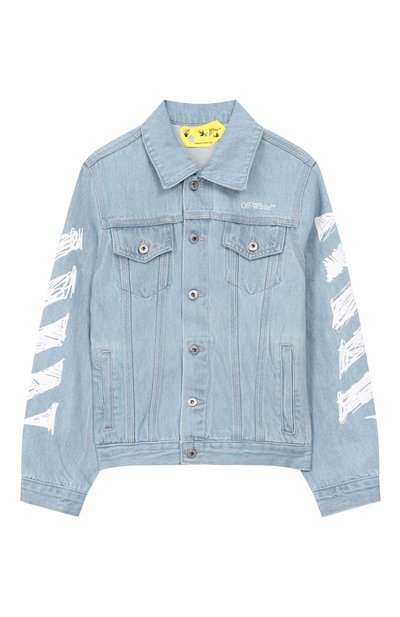Джинсовая куртка OFF-WHITE, арт. 0BYE001S26DEN001_001
