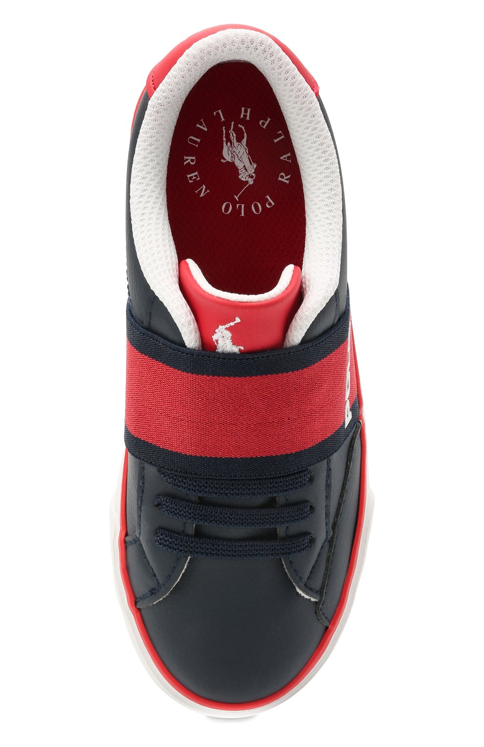 Кеды POLO RALPH LAUREN синего цвета по цене 11650 руб., арт. 12-RF102990, фото 4 Кеды POLO RALPH LAUREN, арт. 12-RF102990, фото 4