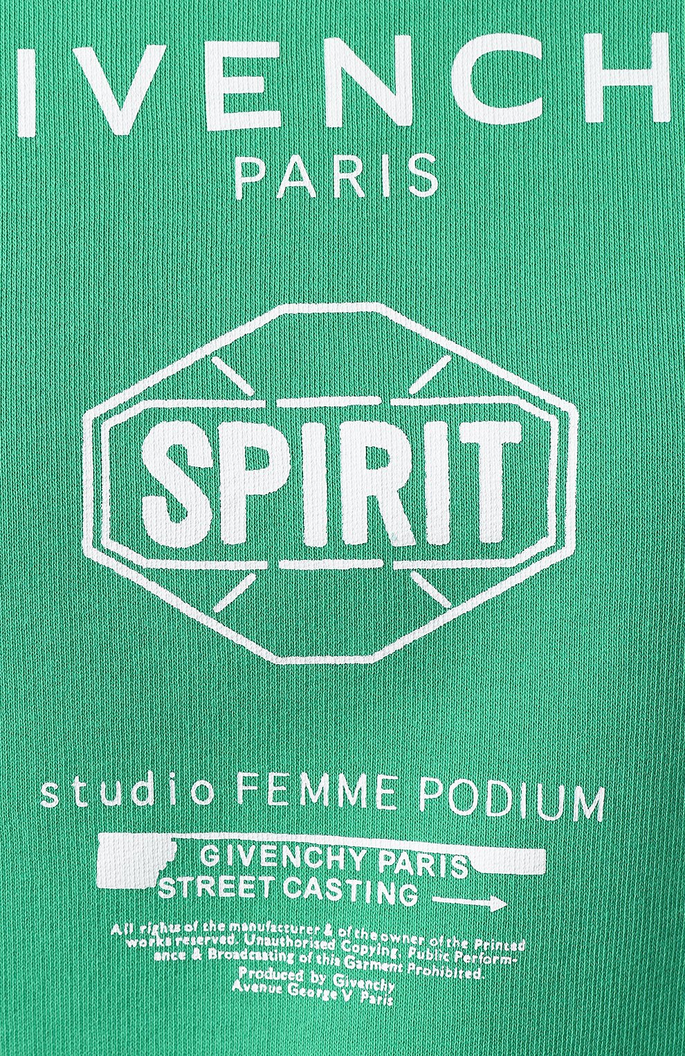 Хлопковый свитшот GIVENCHY, арт. BW70013Z33, фото 5