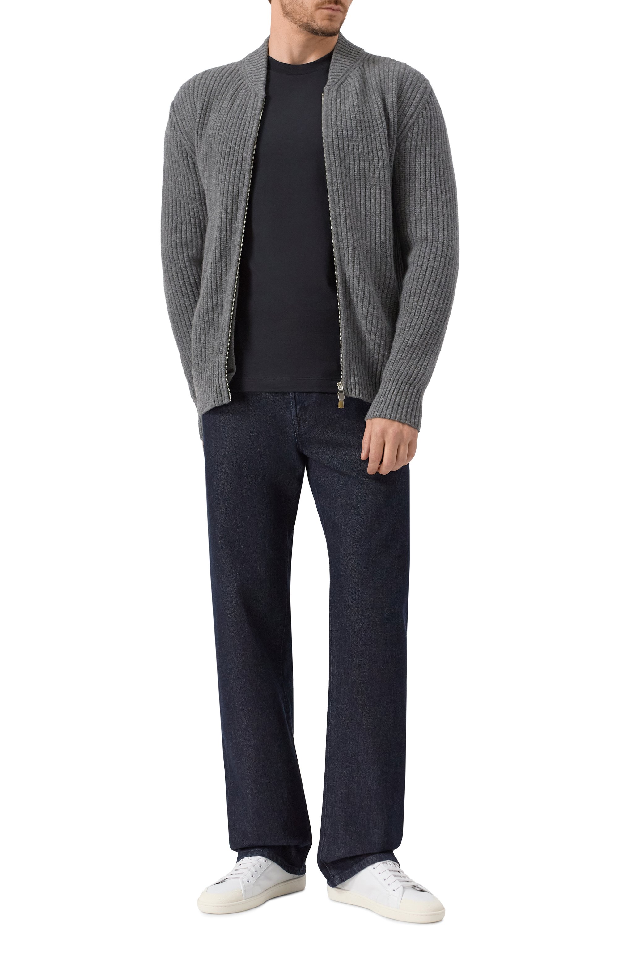 Хлопковый лонгслив CORNELIANI, арт. 26G570-2625022, фото 2