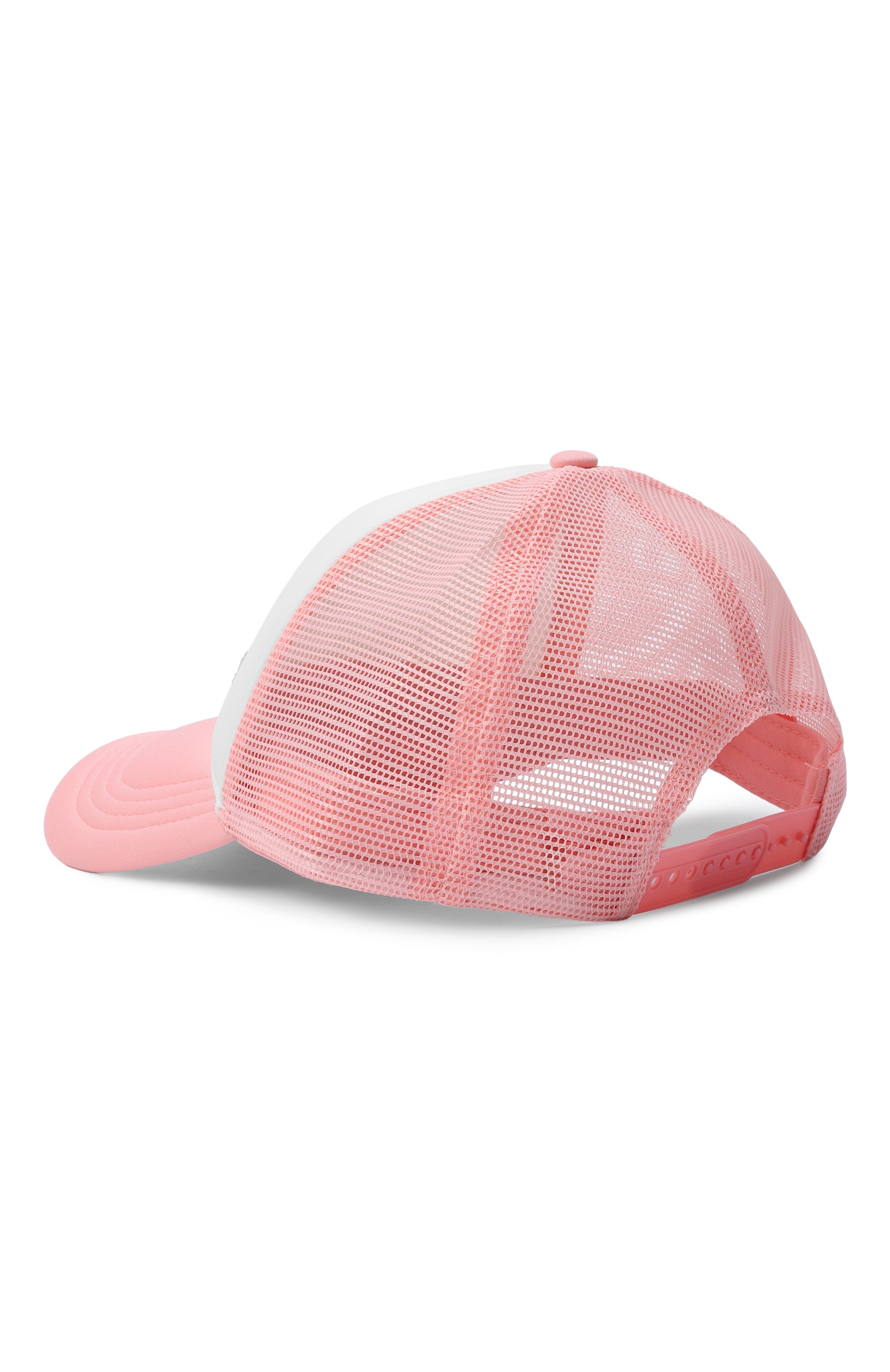 Бейсболка SPORTY AND RICH розового цвета по цене 12150 руб., арт. AC100716689WH099/JUICY CR0WN TRUCKER HAT, фото 2 Бейсболка SPORTY AND RICH, арт. AC100716689WH099/JUICY CR0WN TRUCKER HAT, фото 2