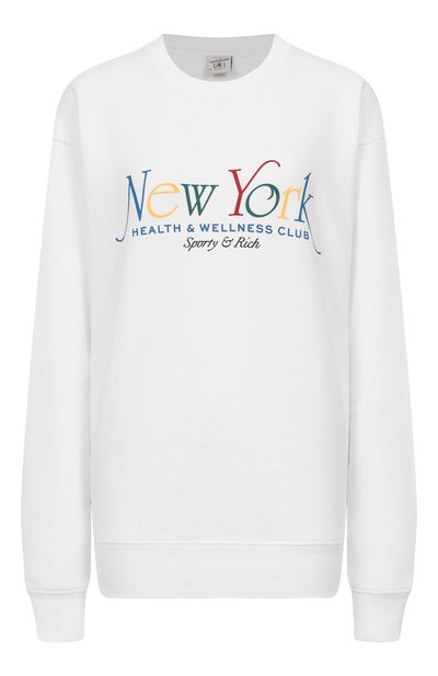 Женский хлопковый свитшот SPORTY AND RICH, арт. ST071622034WH57