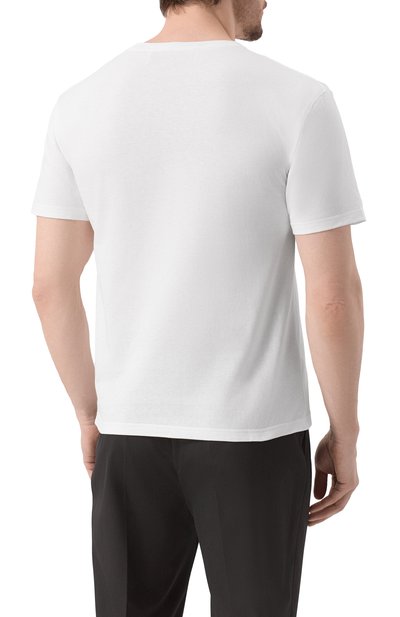 Хлопковая футболка VALENTINO, арт. 6V3MG16P/AQ9, фото 4