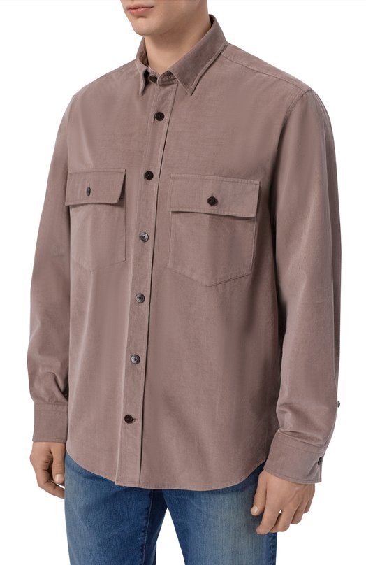 Вельветовая рубашка Bogner 58741151 Коричневый  58741151 Фото 3