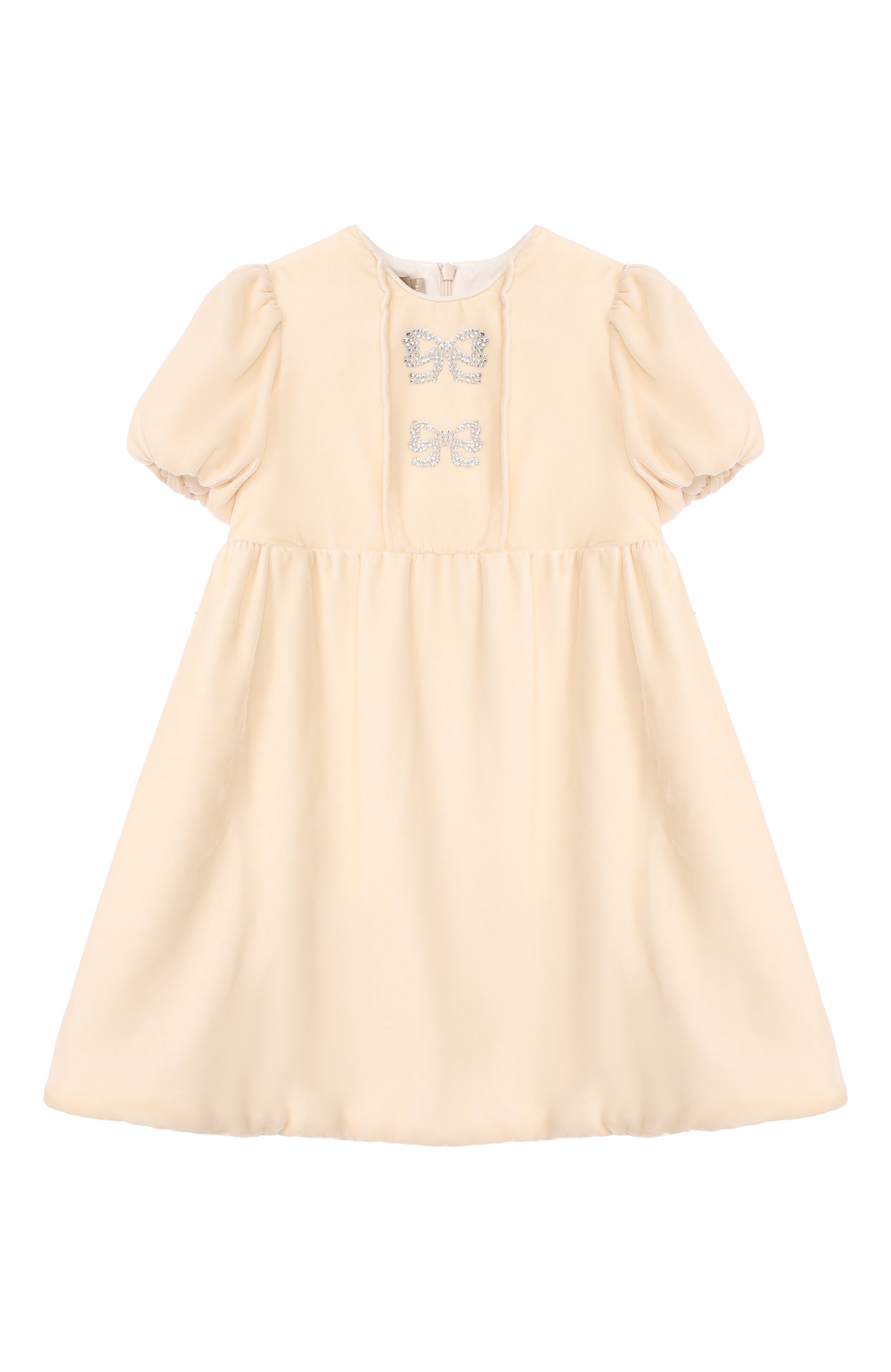 Платье из вискозы и шелка ELIE SAAB JUNIOR, арт. EGAB047/TS1127/24M-36M, фото 1