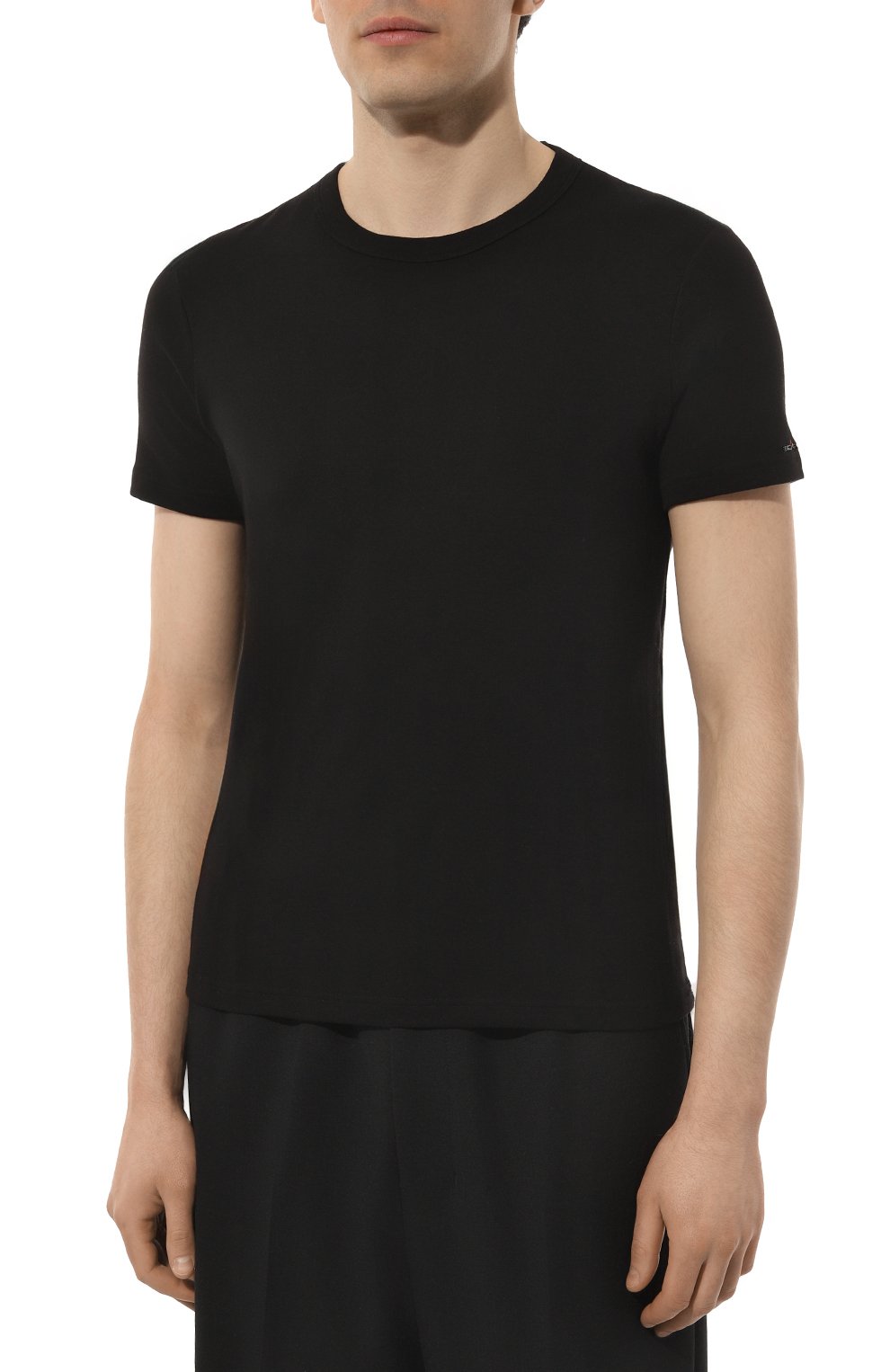 Хлопковая футболка KITON, арт. UNWM008K0747D, фото 3