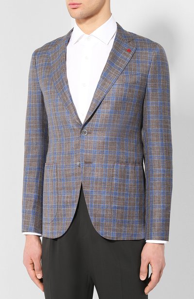 Пиджак из смеси шерсти и шелка ISAIA, арт. 007145/8516T, фото 3