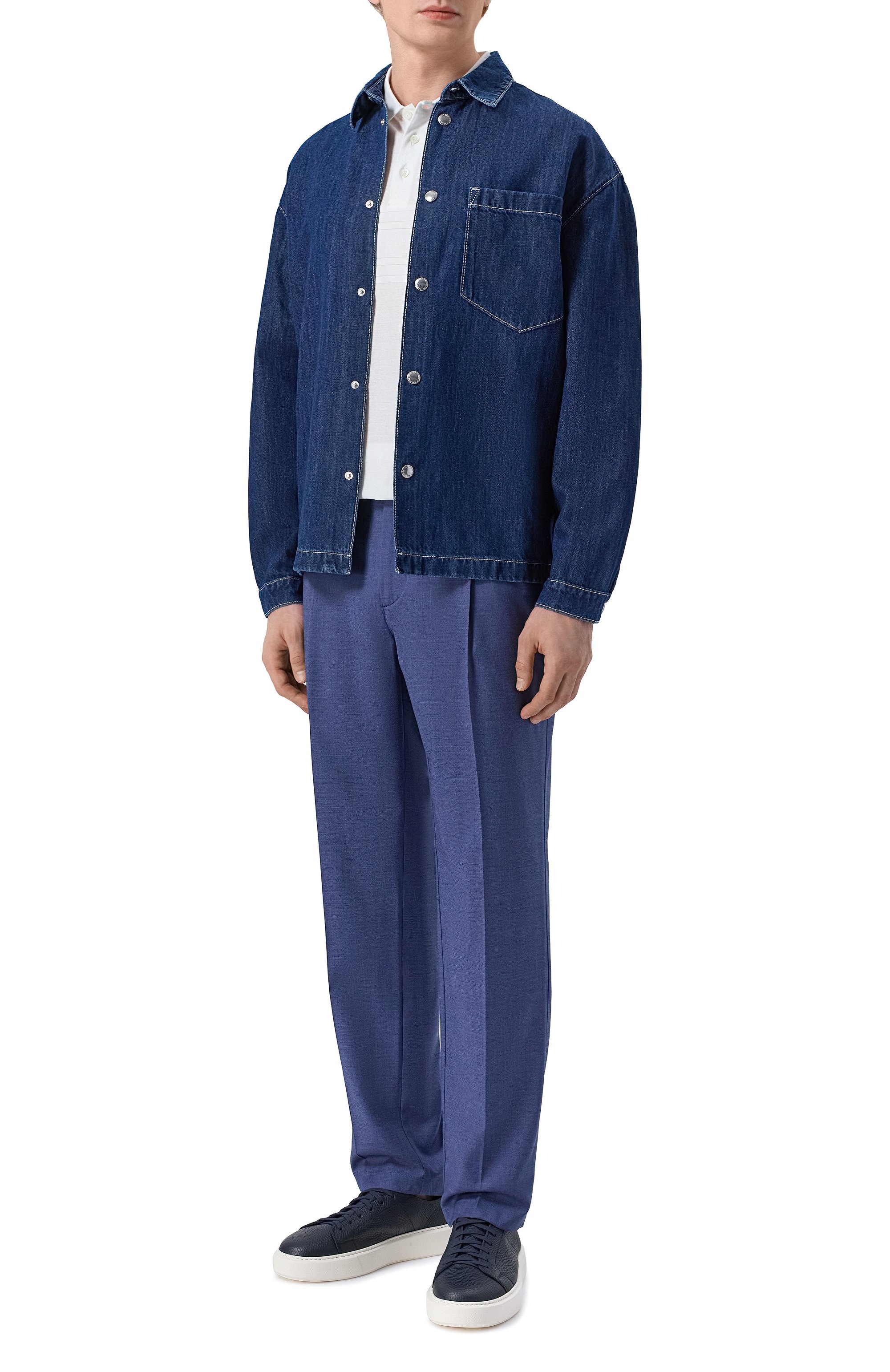 Джинсовая рубашка 7 FOR ALL MANKIND, арт. 7T7A0U03-3BJ, фото 2