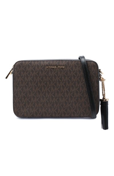 Сумка jet set medium MICHAEL MICHAEL KORS коричневого цвета по цене 24600 руб., арт. 32F8GF5M2B, фото 5 Сумка jet set medium MICHAEL MICHAEL KORS, арт. 32F8GF5M2B, фото 5