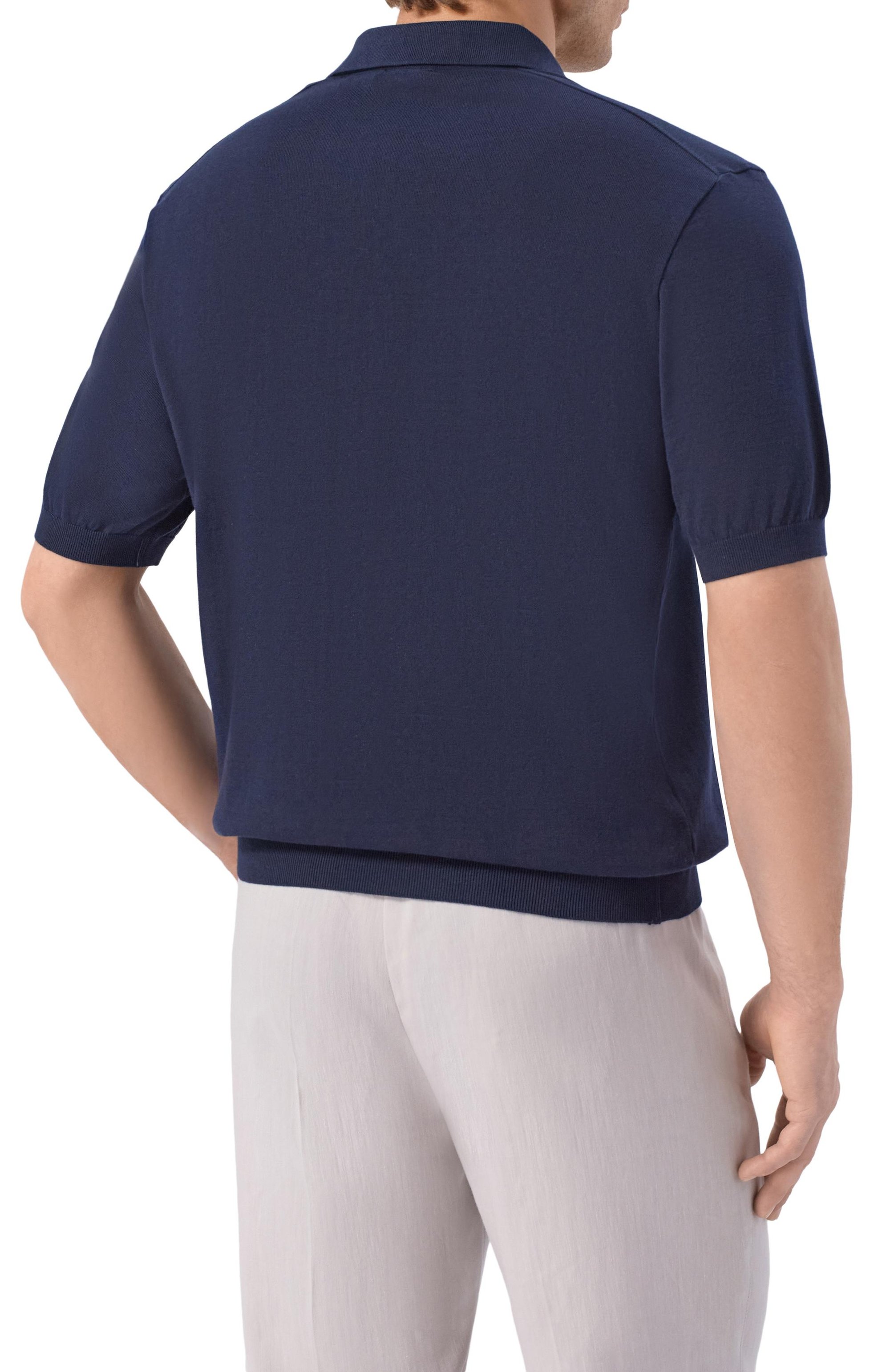 Хлопковое поло PAUL&SHARK, арт. 25411610_001, фото 4