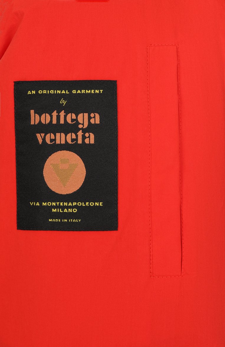 Мужская пуховик BOTTEGA VENETA голубого цвета, арт. 815198/V1LE0 | Фото 7 (Рукава: Длинные; Длина (верхняя одежда): Короткие; Материал подклада: Хлопок; Материал внешний: Хлопок; Кросс-КТ: Пуховик; Стили: Кэжуэл; Мужское Кросс-КТ: пуховик-короткий)