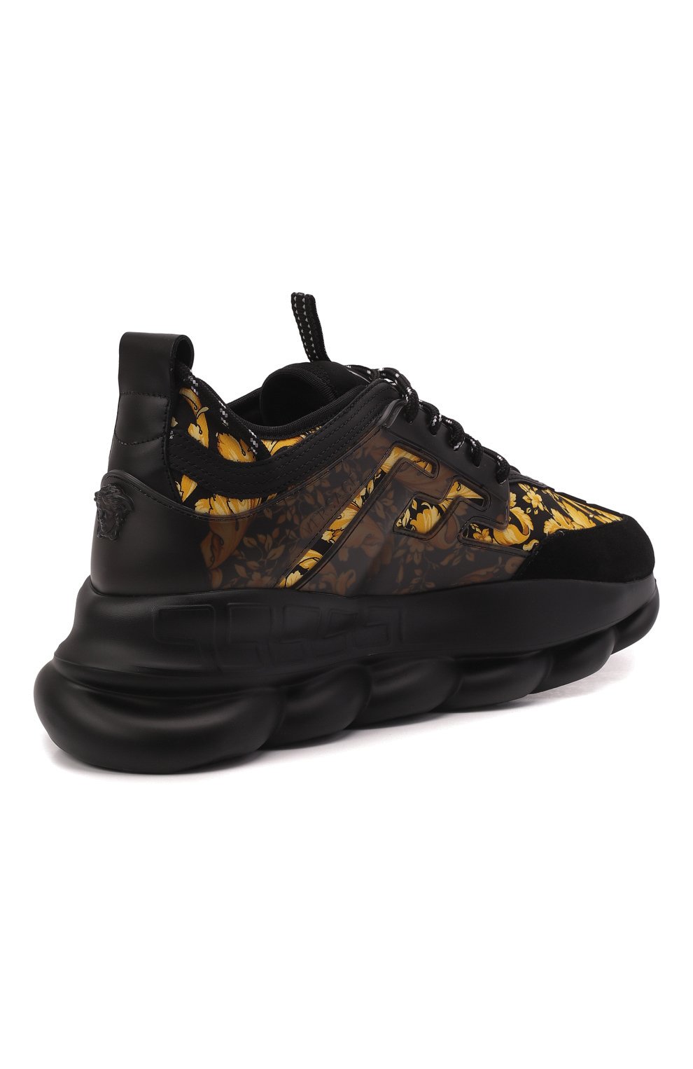 Комбинированные кроссовки chain reaction VERSACE, арт. DSU7071E/1A02711, фото 5