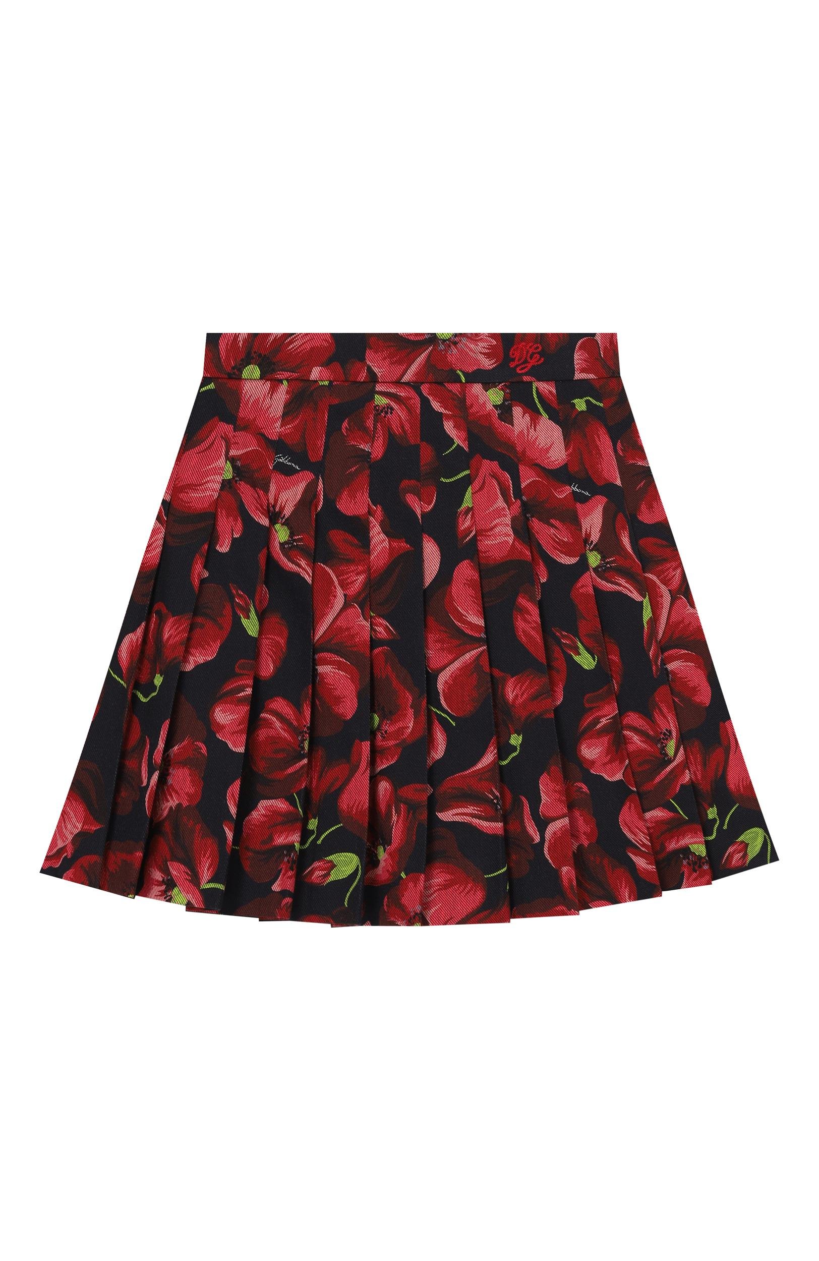 Хлопковая юбка DOLCE & GABBANA, арт. L56I12/HS5VZ, фото 1