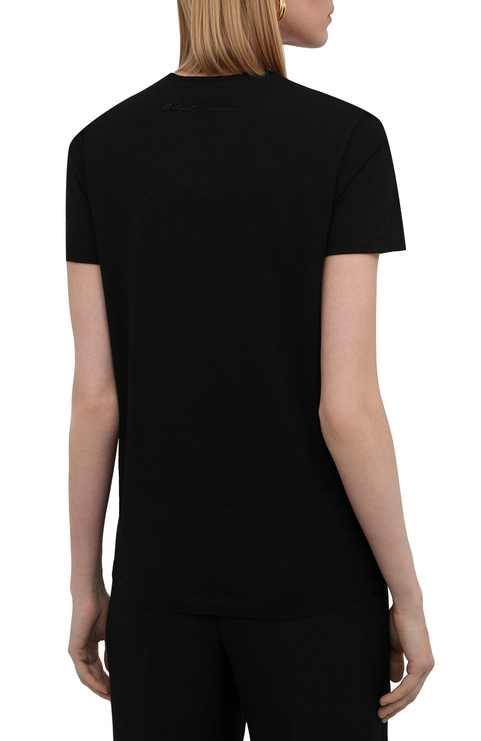 Хлопковая футболка RALPH LAUREN, арт. 290850991, фото 4