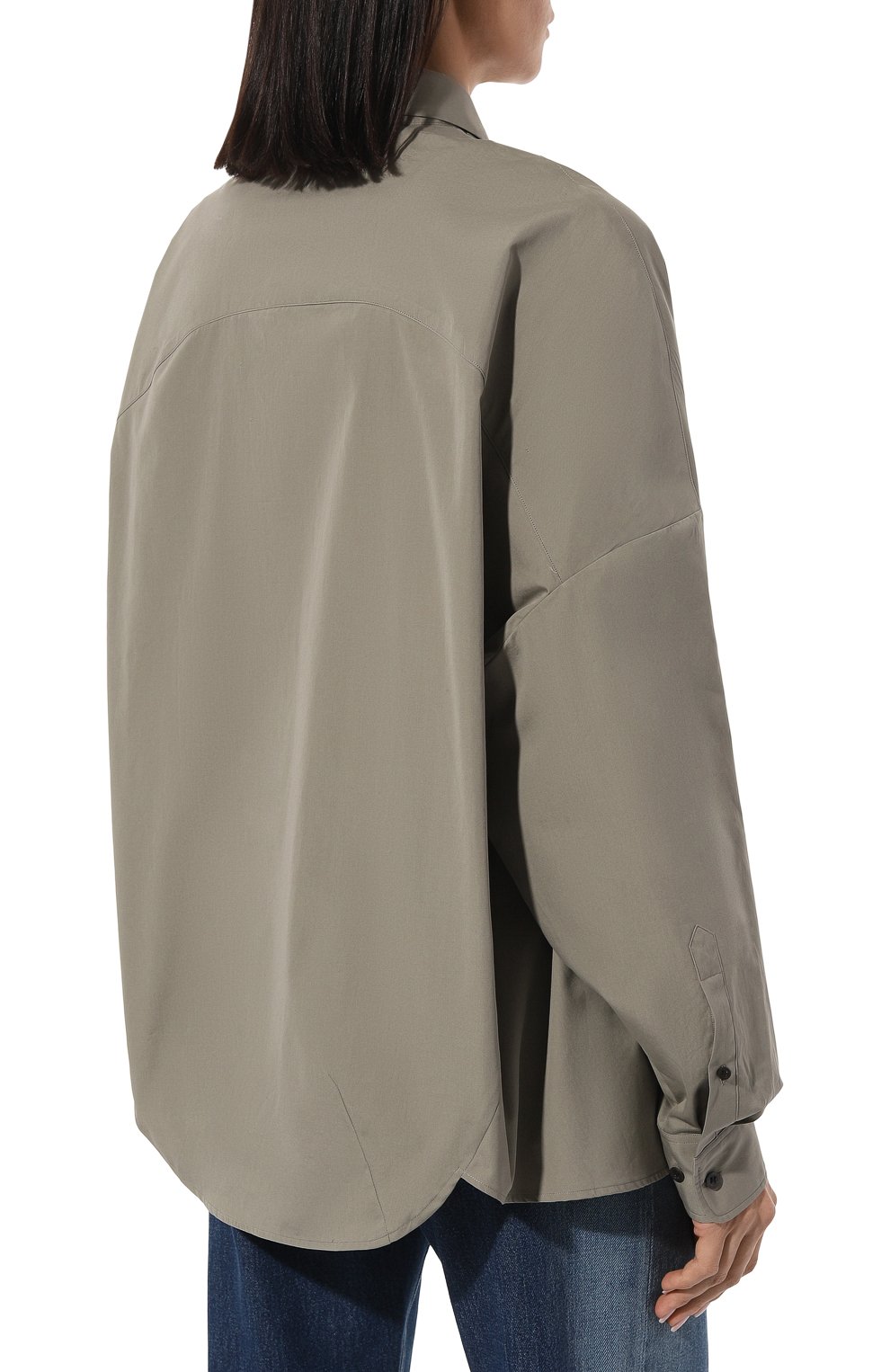 Хлопковая рубашка DRIES VAN NOTEN, арт. 232-010709-7252, фото 4