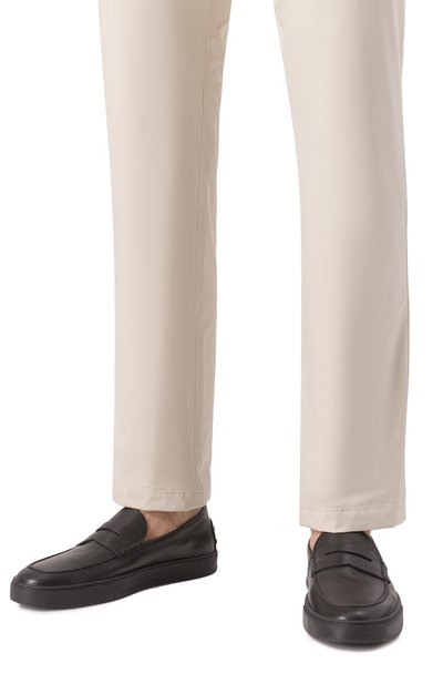 Кожаные пенни-лоферы TOD’S, арт. XXM04L00640/N6M, фото 3