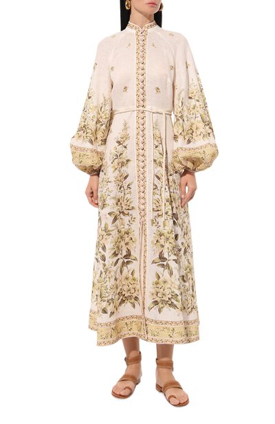 Льняное платье ZIMMERMANN, арт. 1084DSS245, фото 3