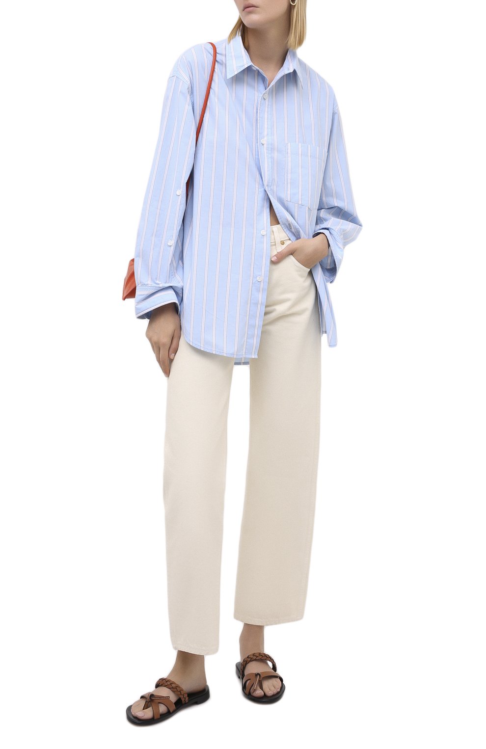 Хлопковая рубашка CITIZENS OF HUMANITY, арт. 9103-1108, фото 2