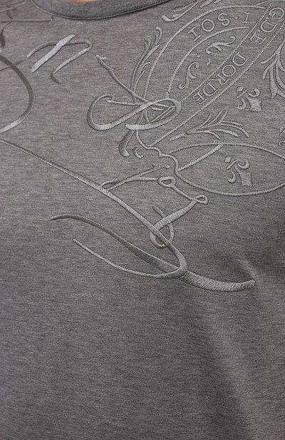 Хлопковая футболка BERLUTI, арт. R21JRS65-002, фото 5