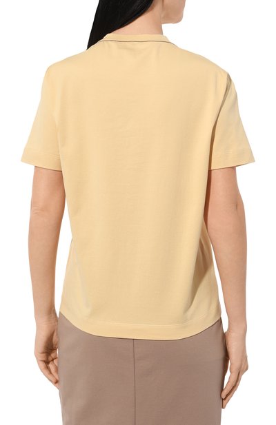 Хлопковая футболка BRUNELLO CUCINELLI, арт. M0T81BI100, фото 4