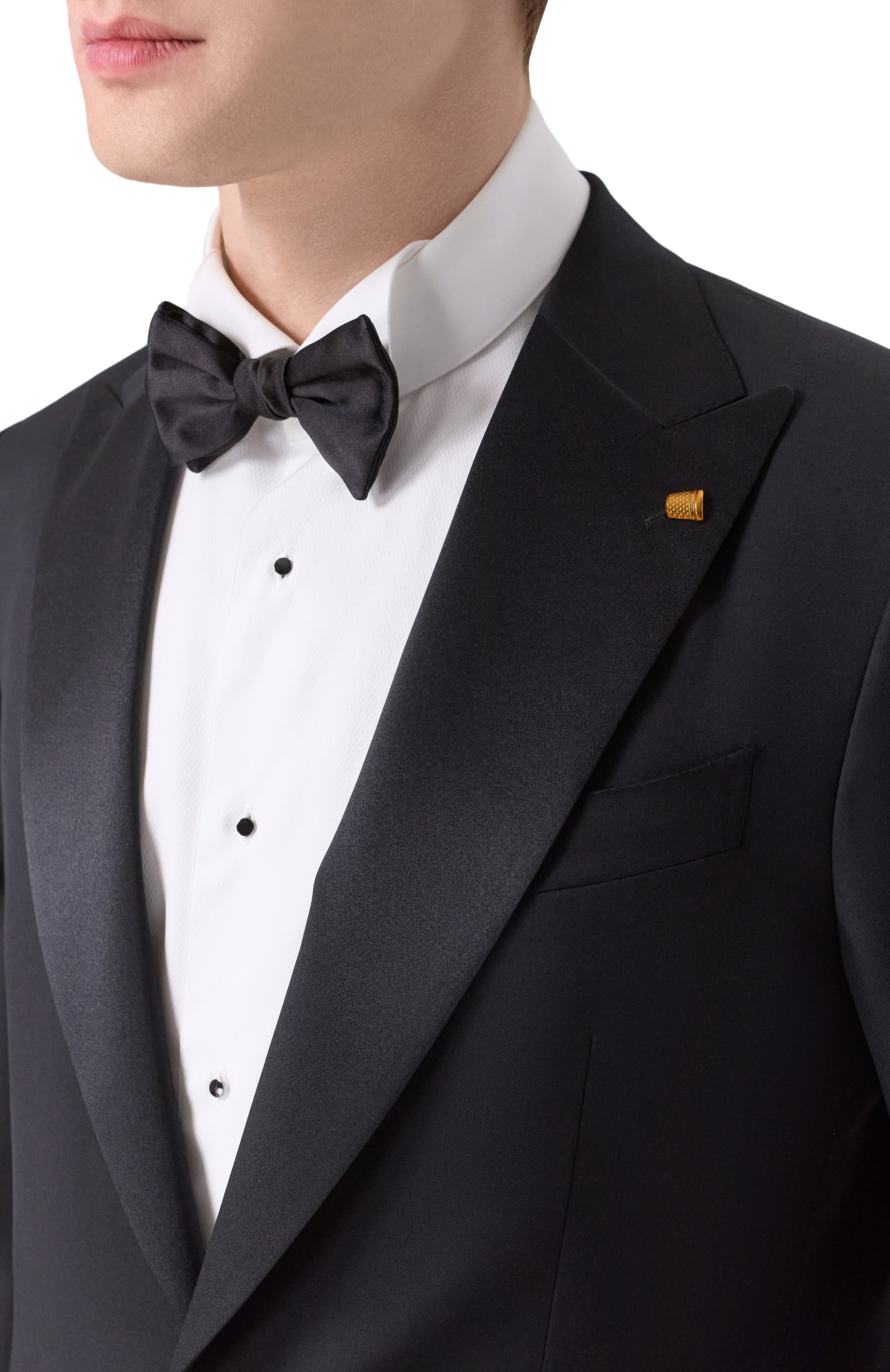 Шерстяной смокинг SARTORIA LATORRE, арт. A0C72 VBC02, фото 6