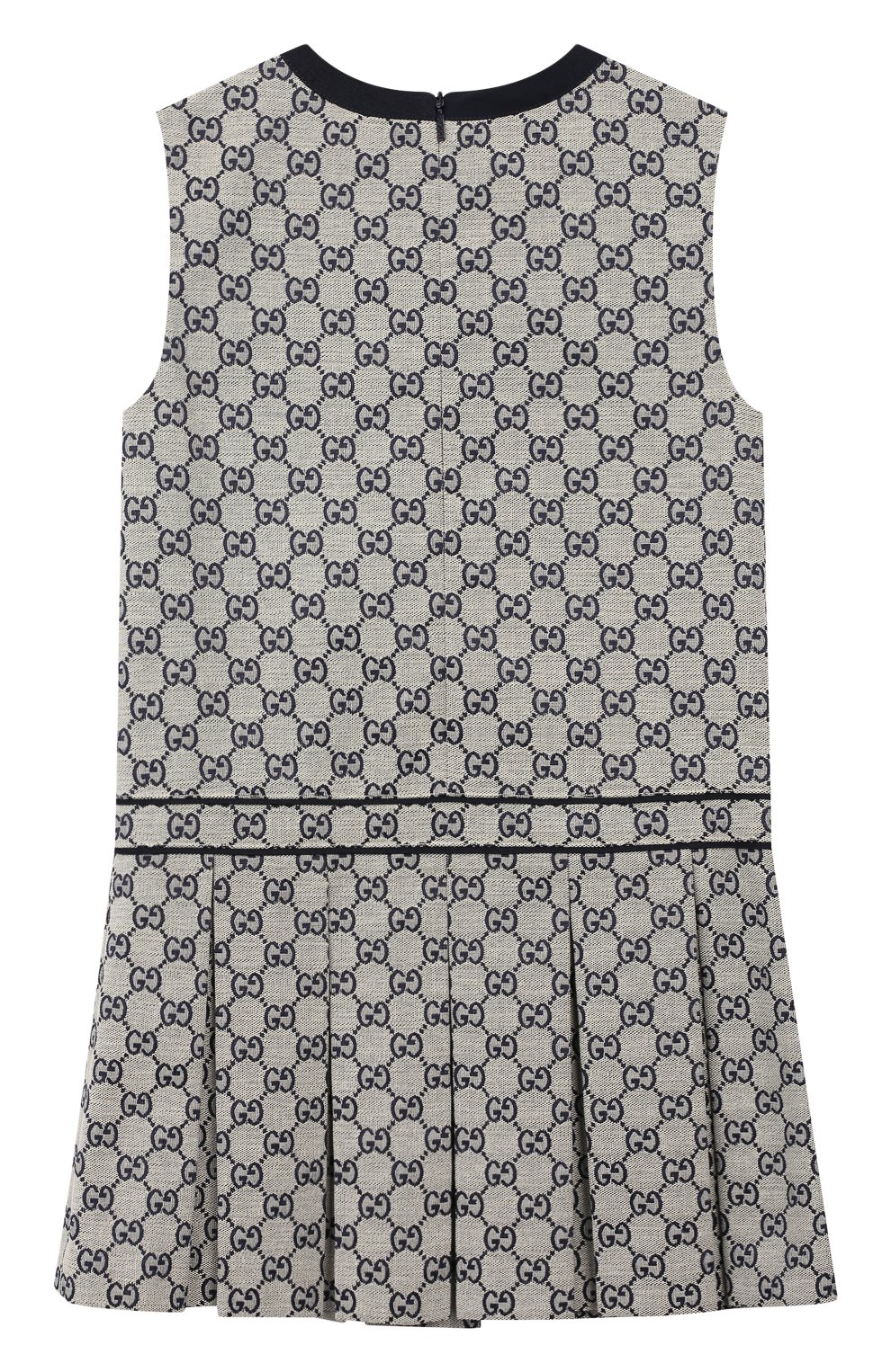 Хлопковый сарафан GUCCI бежевого цвета по цене 79250 руб., арт. 571285/XWAE2, фото 2 Хлопковый сарафан GUCCI, арт. 571285/XWAE2, фото 2