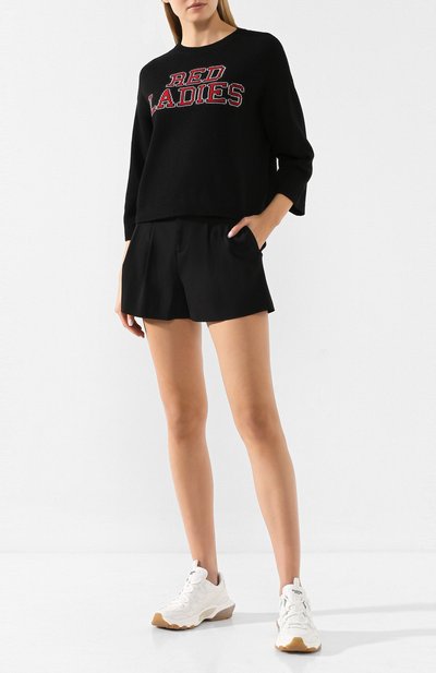 Свитер REDVALENTINO черного цвета по цене 43050 руб., арт. SR0KCB87/4MV, фото 2 Свитер REDVALENTINO, арт. SR0KCB87/4MV, фото 2