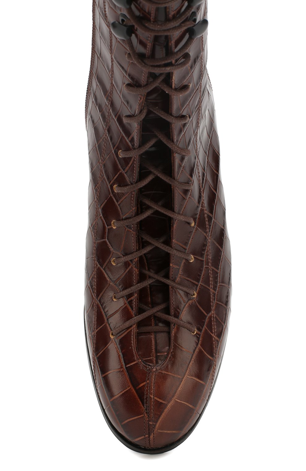 Кожаные ботинки bota BY FAR коричневого цвета по цене 57100 руб., арт. 18019-05-BTCEL, фото 5 Кожаные ботинки bota BY FAR, арт. 18019-05-BTCEL, фото 5