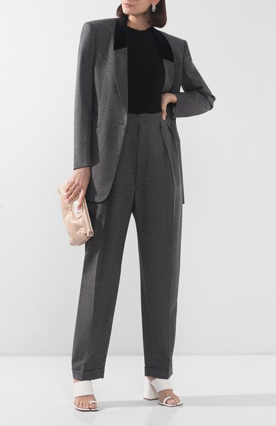 Шерстяные брюки MAISON MARGIELA, арт. S29KA0338/S52955, фото 2
