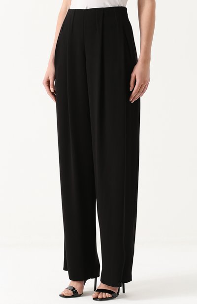 Широкие брюки прямого кроя с защипами GIORGIO ARMANI, арт. VAP02T/VA114, фото 3