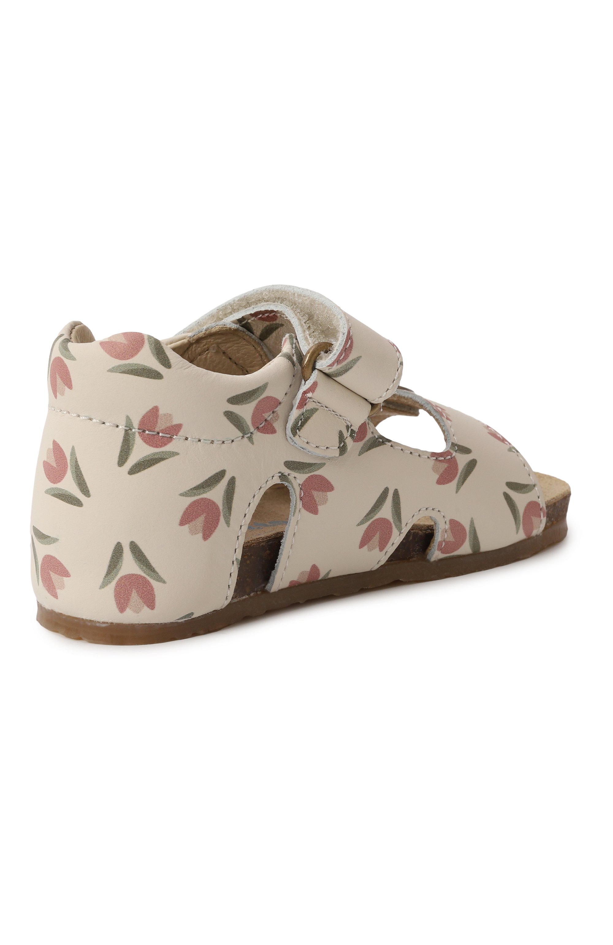 Кожаные сандалии FALCOTTO кремового цвета по цене 9415 руб., арт. 1500737/E9/18-26, фото 3 Кожаные сандалии FALCOTTO, арт. 1500737/E9/18-26, фото 3