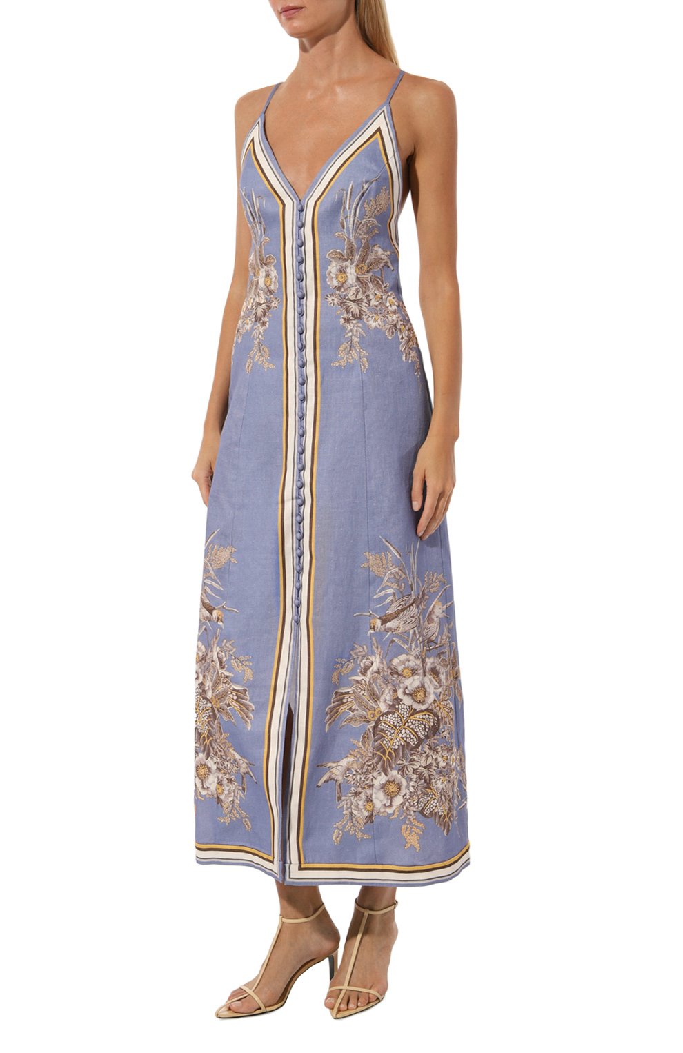 Льняное платье ZIMMERMANN, арт. 1026DSS242, фото 3