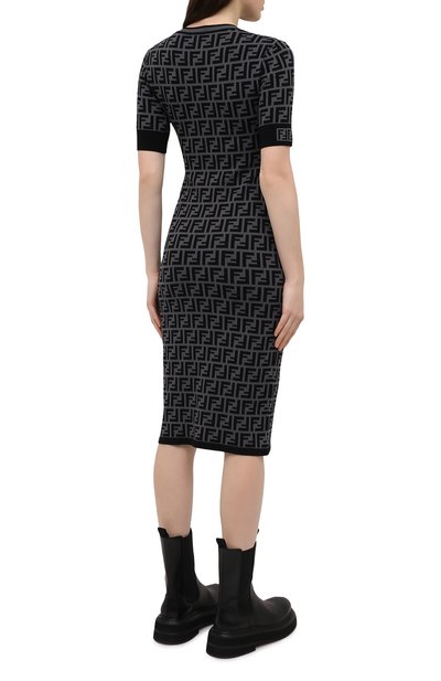 Платье из вискозы FENDI, арт. FZD753 A5QG, фото 4