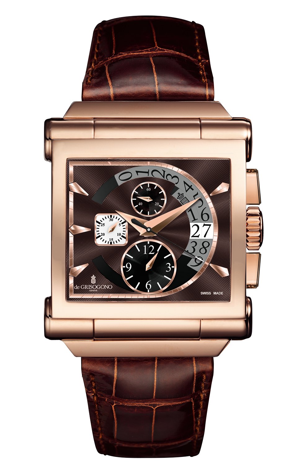 Часы rose gold chrono DE GRISOGONO, арт. GRANDE CHRONO N03, фото 1