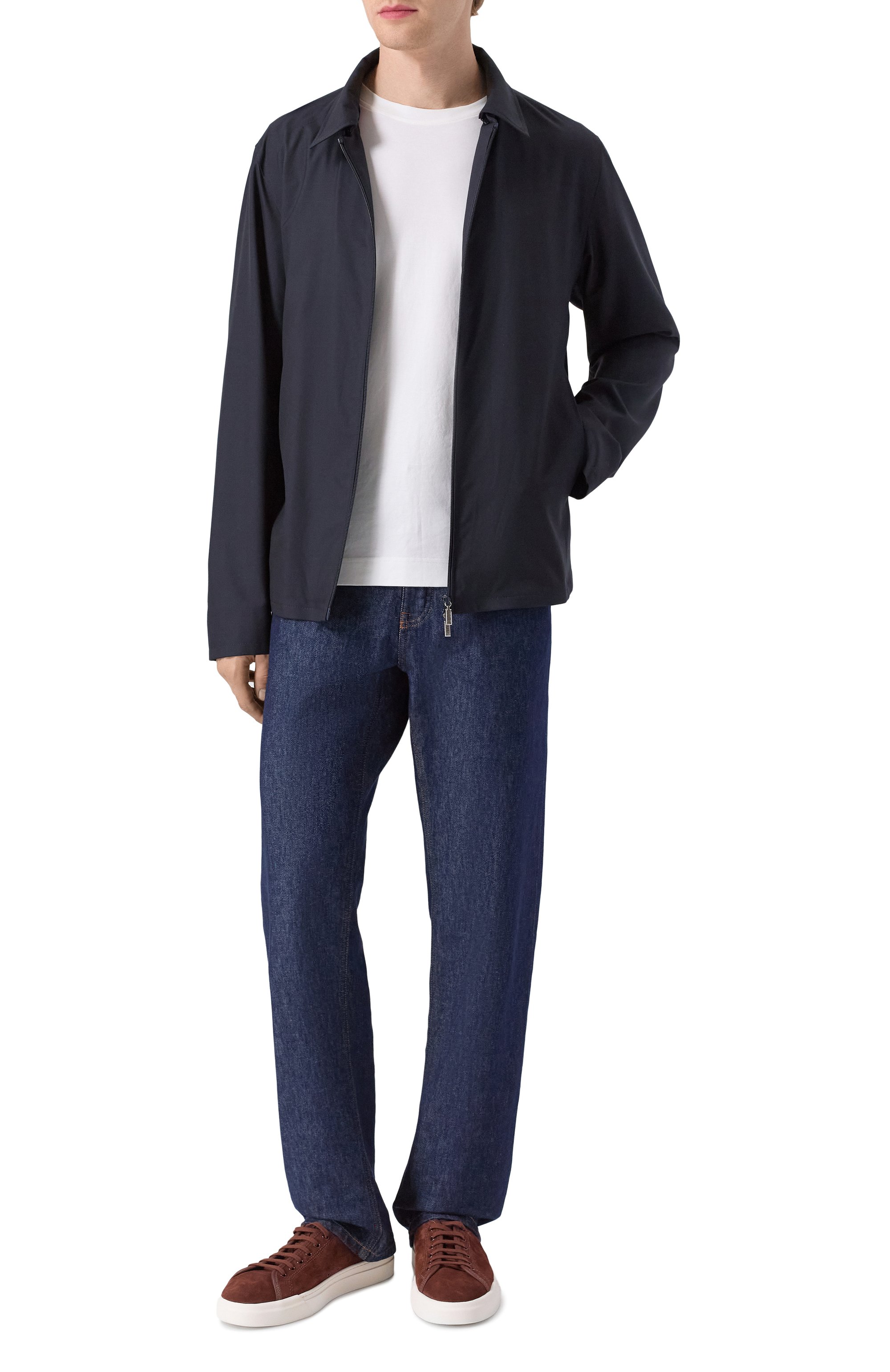 Замшевые кеды voilee SANTONI, арт. MBGG22086PNNTEGC, фото 2