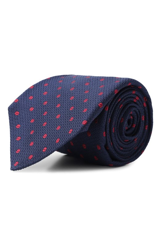 Шелковый галстук Kiton UCRVKPC06L1303 Синий UCRVKPC06L1303