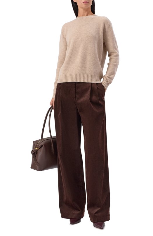 Вельветовые брюки 12 STOREEZ 133996 Коричневый  133996 Фото 2