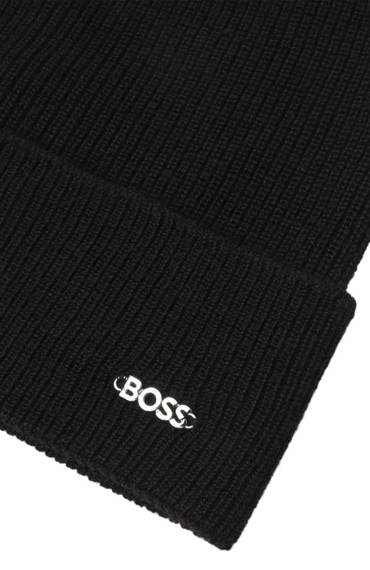 Комплект из шапки и шарфа BOSS 50552908 Чёрный  50552908 Фото 5