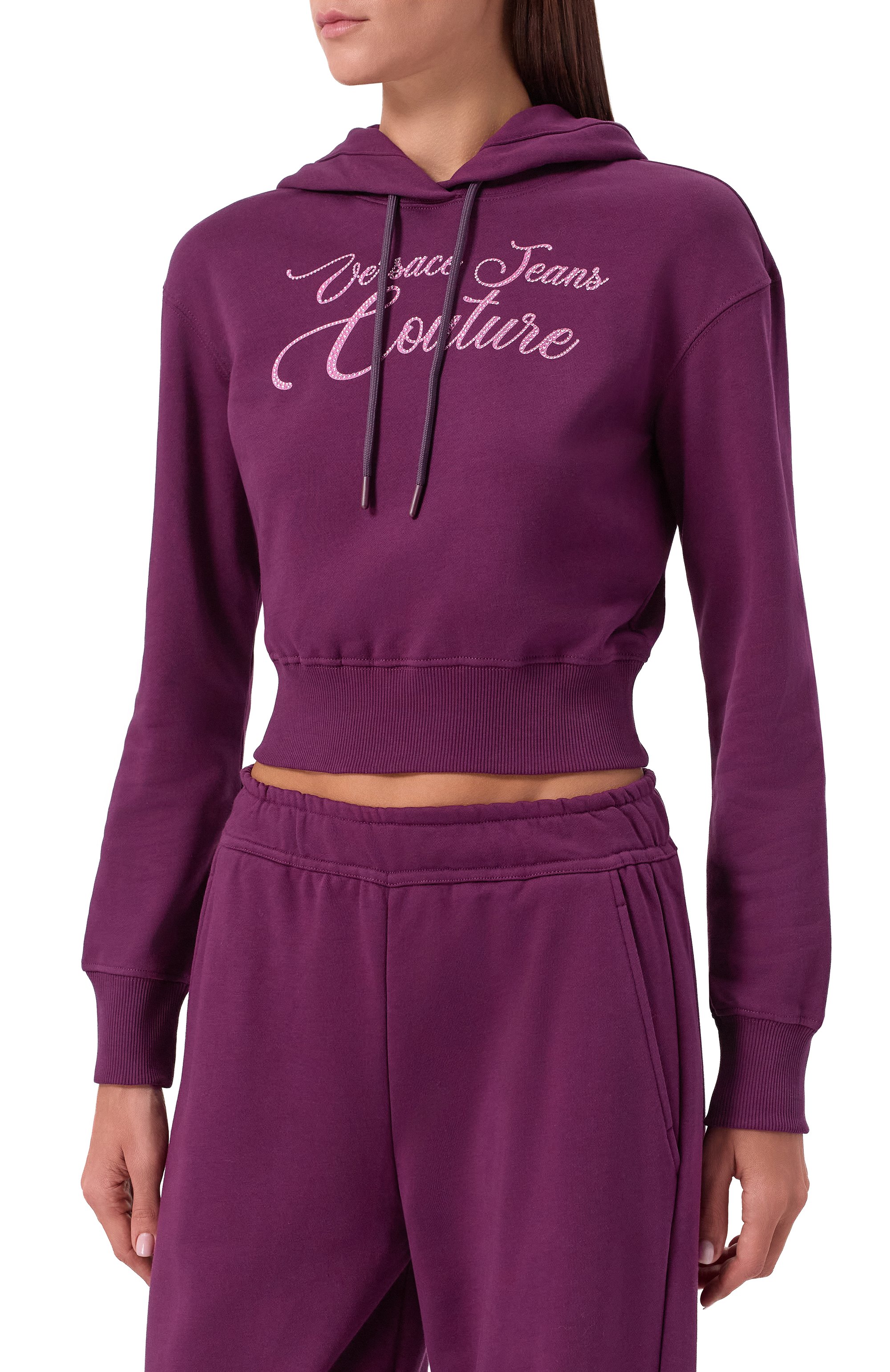 Хлопковое худи VERSACE JEANS COUTURE, арт. 79HAIT05/CF01T, фото 3