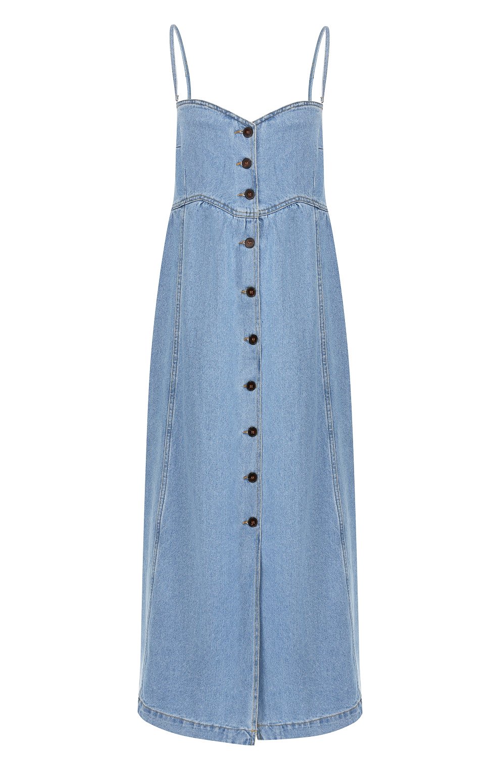 Джинсовое платье NANUSHKA, арт. KAIA_80`S WASH_DENIM, фото 1