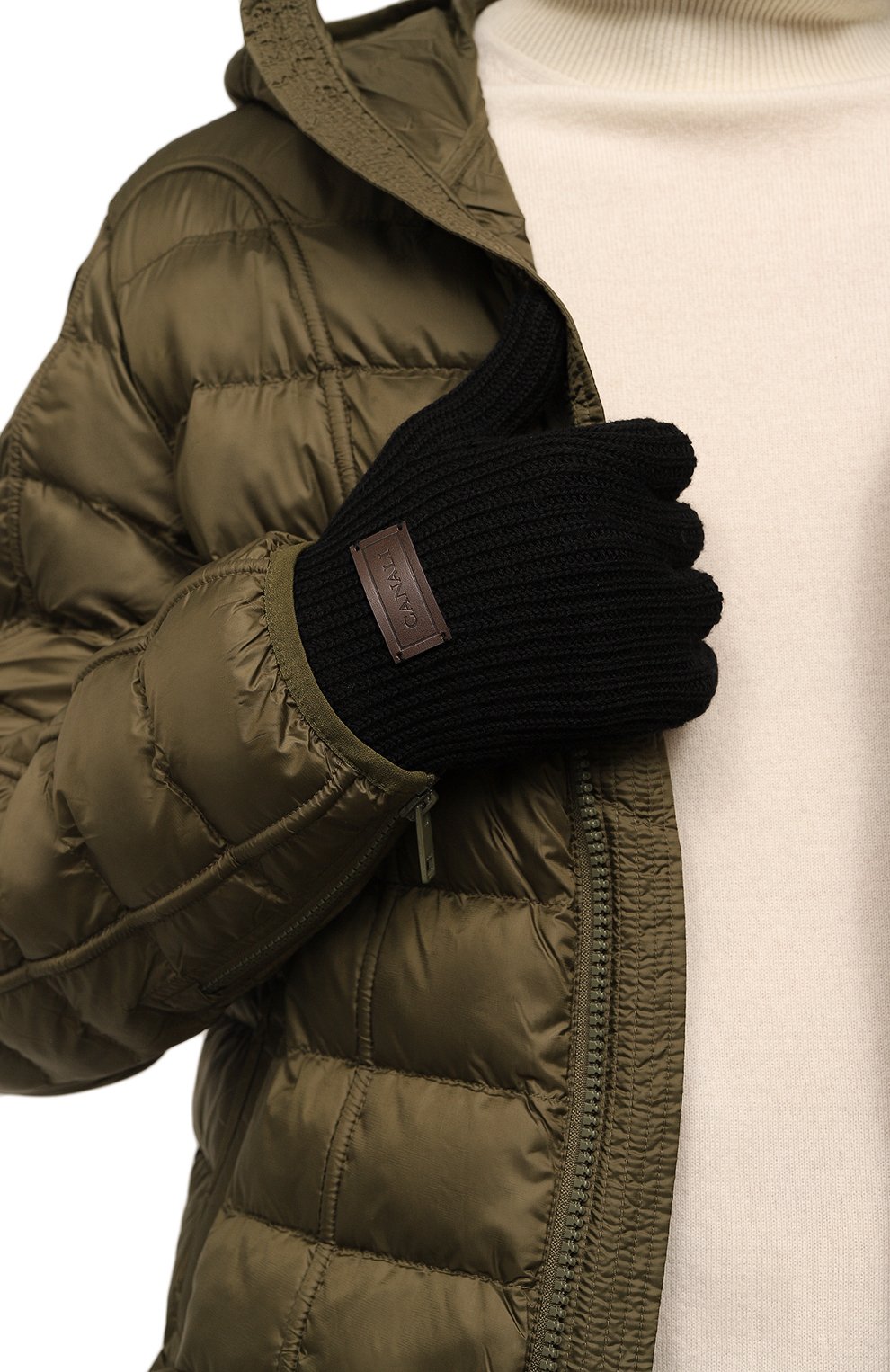 Шерстяные перчатки CANALI, арт. G0030/MK00461, фото 2