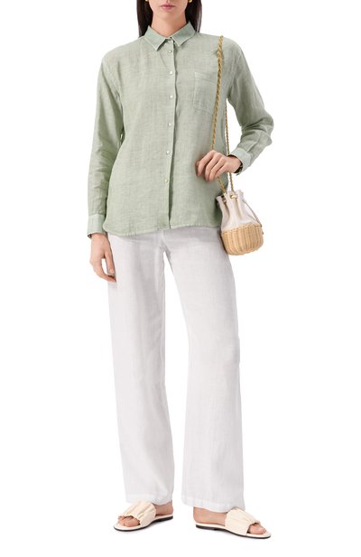 Льняные брюки 120% LINO, арт. 32ALIW2145/0000115, фото 2