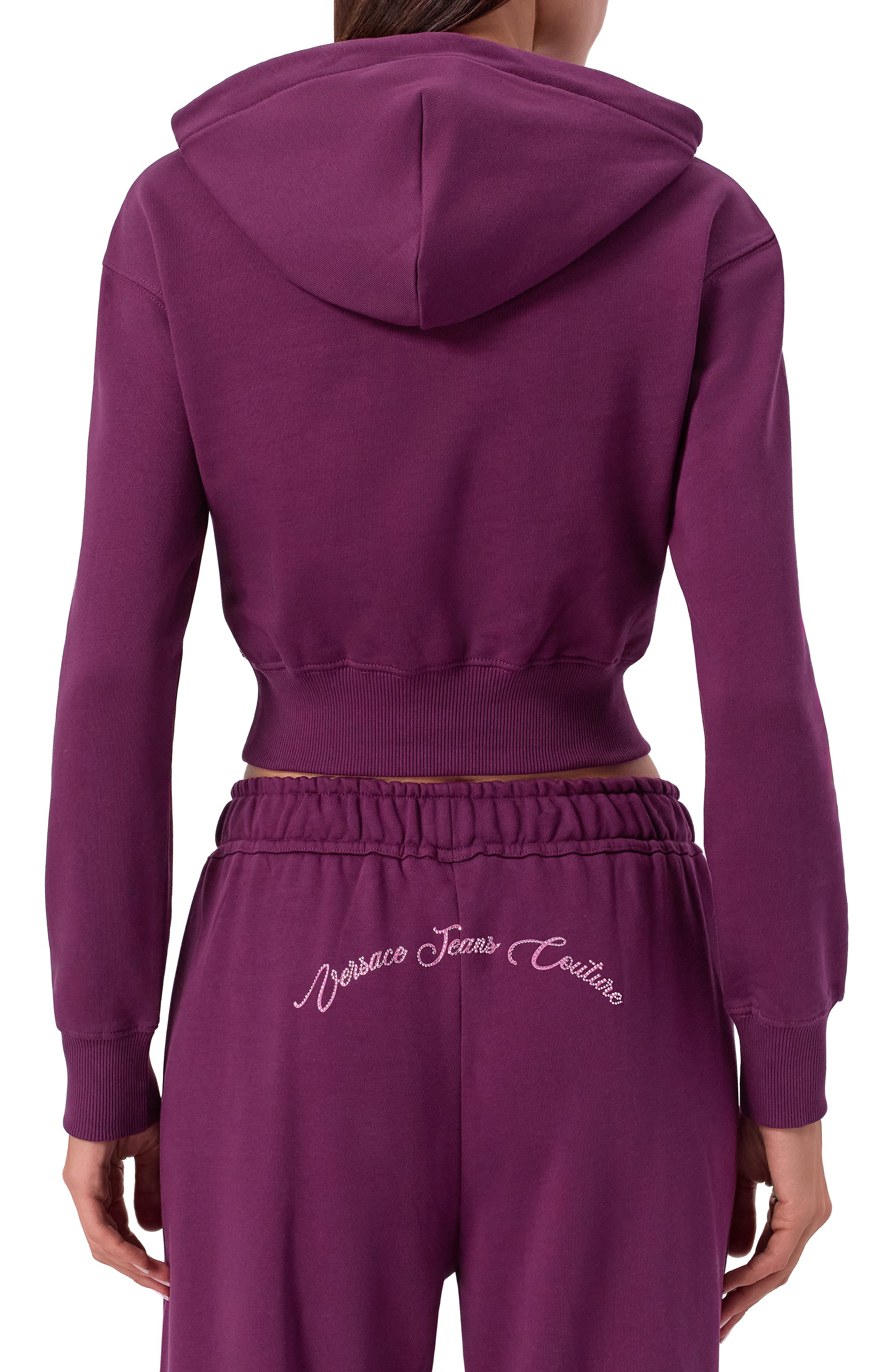 Хлопковое худи VERSACE JEANS COUTURE, арт. 79HAIT05/CF01T, фото 4