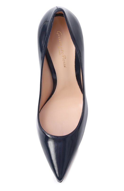 Лакированные туфли Gianvito 105 Gianvito Rossi G28470.15RIC.NUIDENI Синий  G28470.15RIC.NUIDENI Фото 6