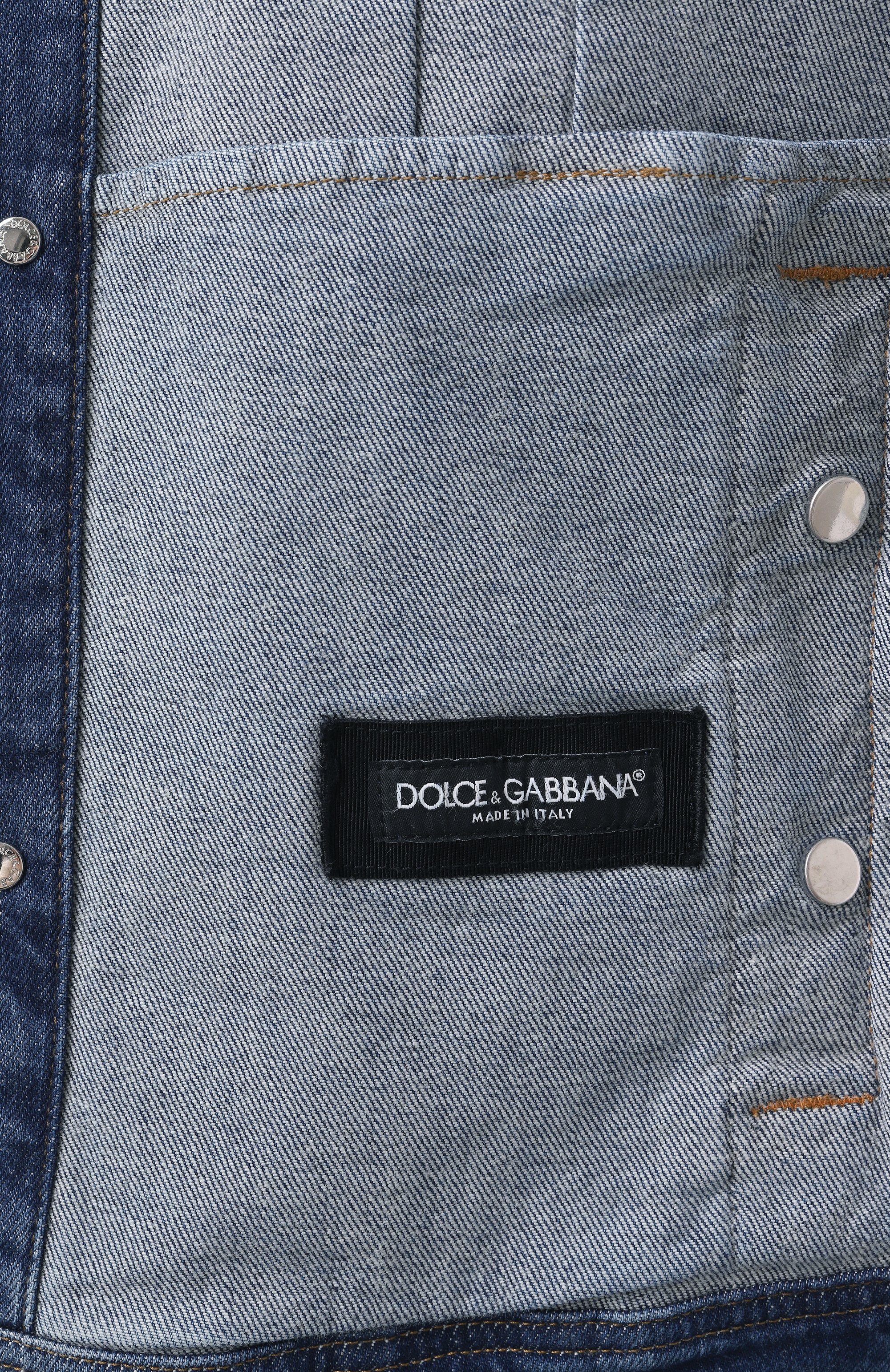 Джинсовая куртка DOLCE & GABBANA, арт. G9VZ8D/G8NL5, фото 7