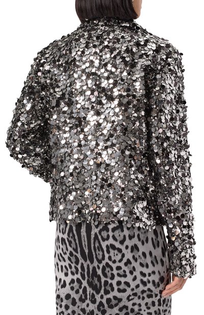 Жакет с отделкой пайетками DOLCE & GABBANA, арт. F27DHT/FLSJ8, фото 4