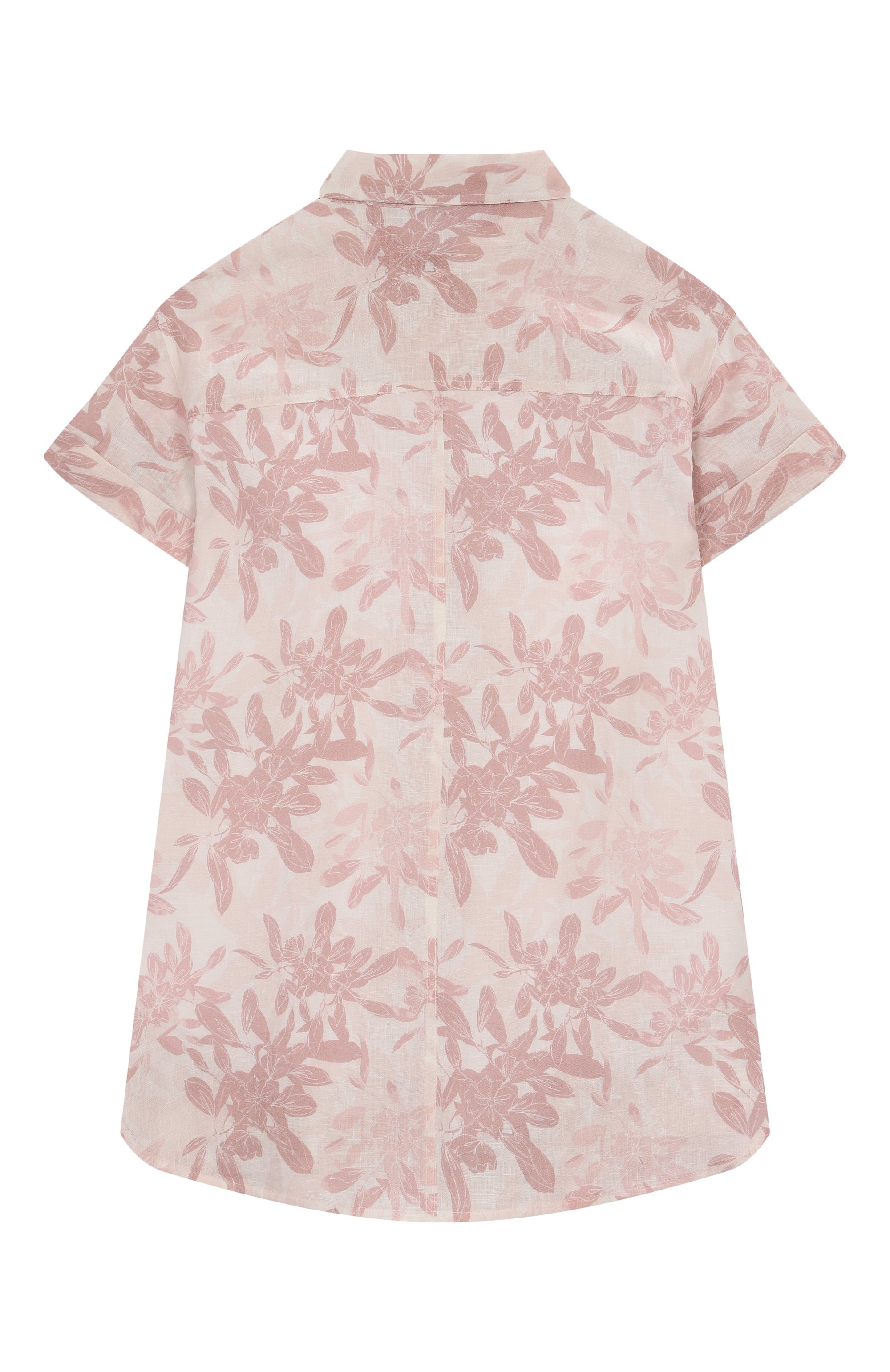 Льняное платье-рубашка BRUNELLO CUCINELLI, арт. B633SA403A, фото 2