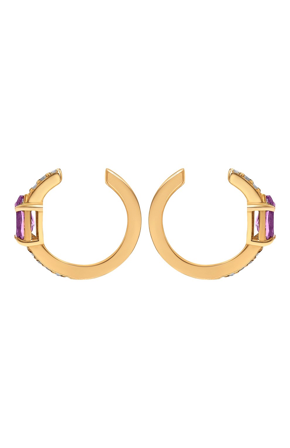 Кафф с аметистом MOONKA, арт. ec-c-amt, фото 3